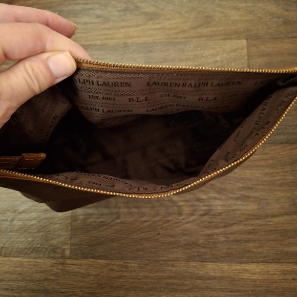 Ralph Lauren RLL Nylon Zip Pouch/Clutch Bag. - Picture 11 of 16